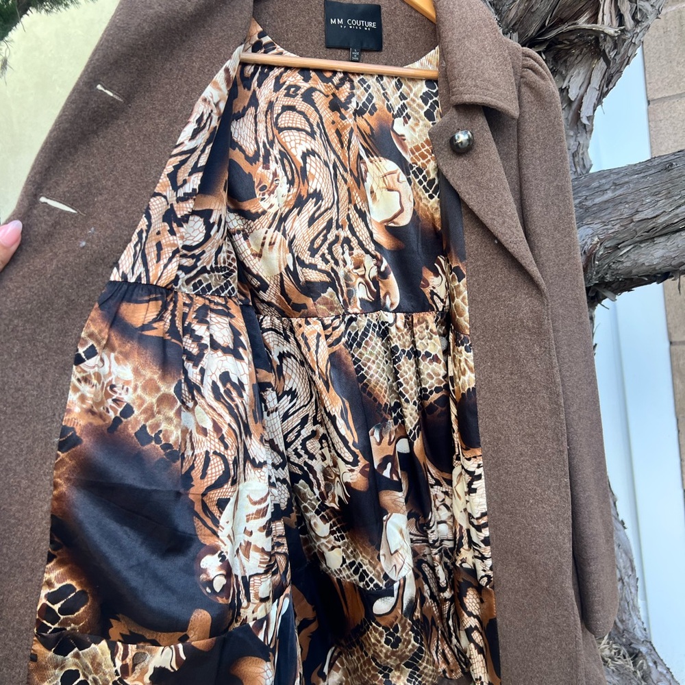 Vintage MM Couture Brown  Coat